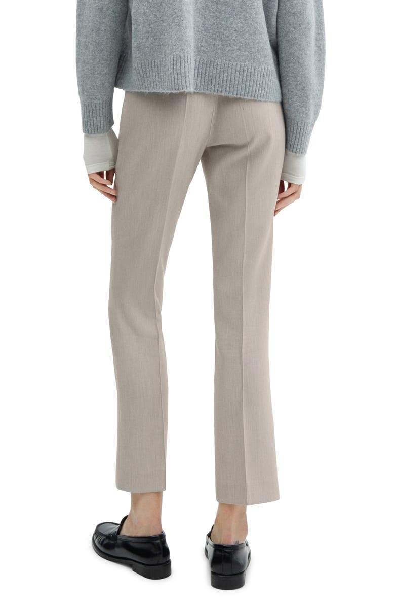 MANGO Belted Straight Leg Pants, Alternate, color,