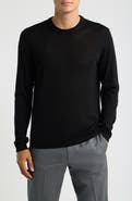 Jack Victor Wool & Silk Crewneck Sweater
