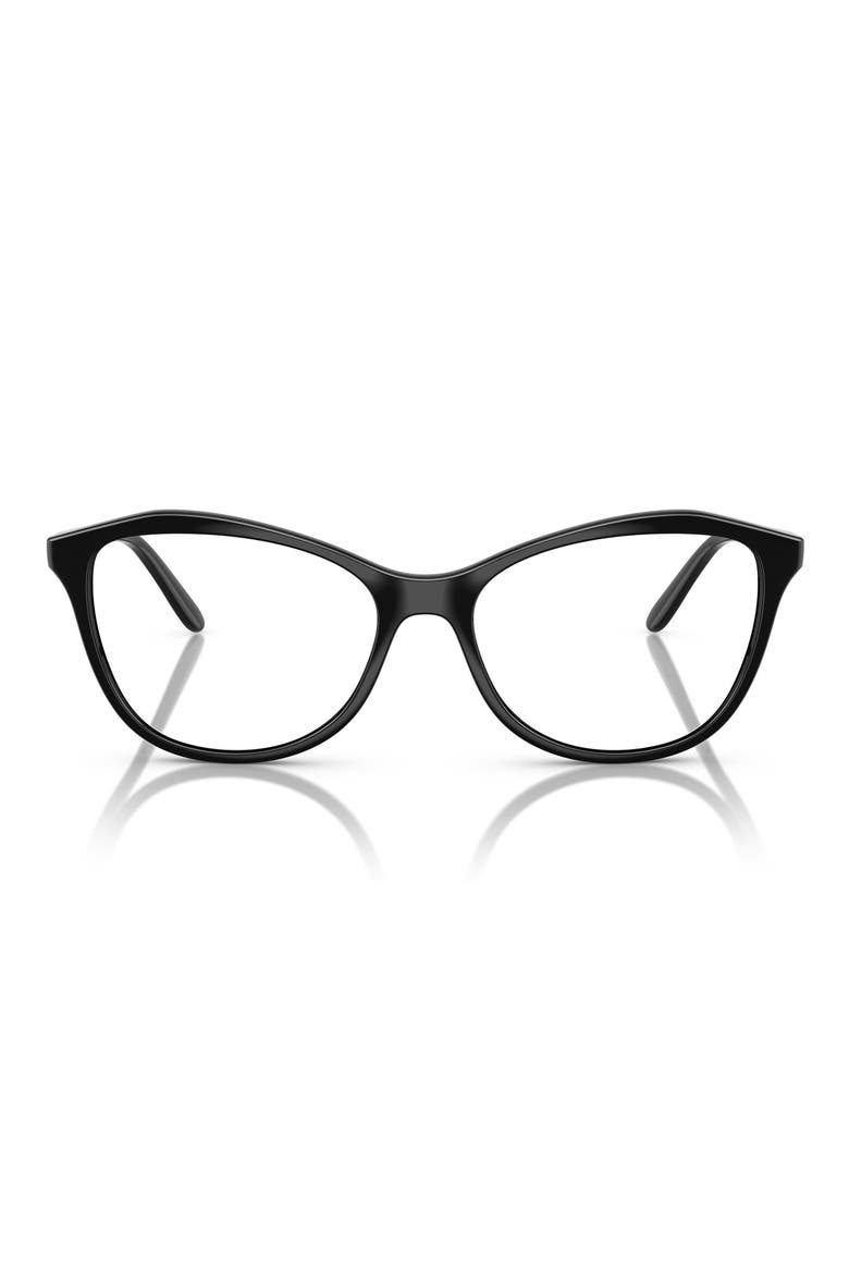 54mm Irregular Optical Glasses, Main, color, BLACK
