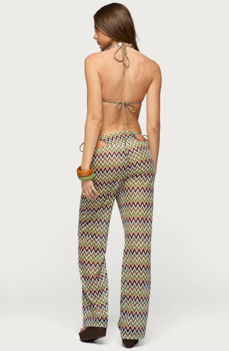 EDIKTED Mindee Crochet Pants, Alternate, color,