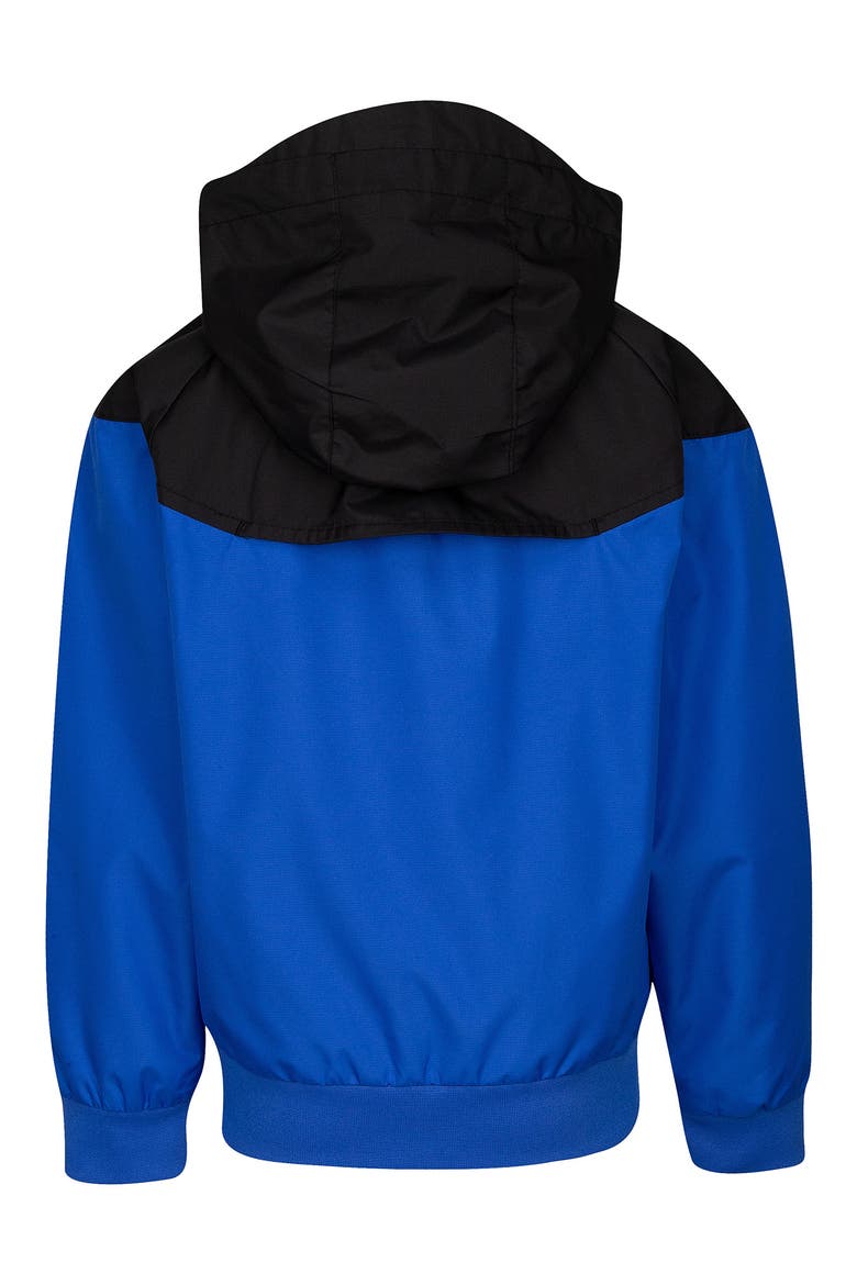 Kids' Windrunner Water Resistant Hooded Jacket, Alternate, color, GAME ROYAL