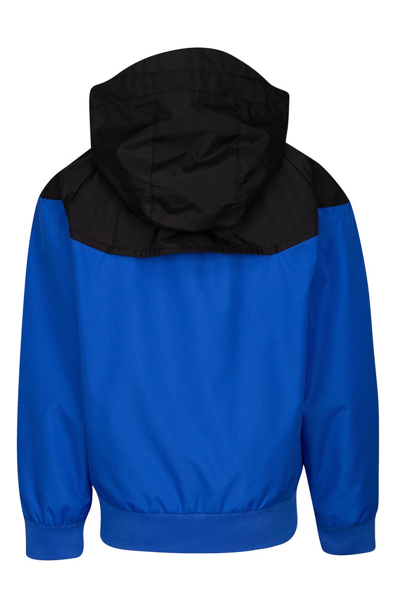 Nike Kids' Windrunner Water Resistant Hooded Jacket, Alternate, color, Game Royal