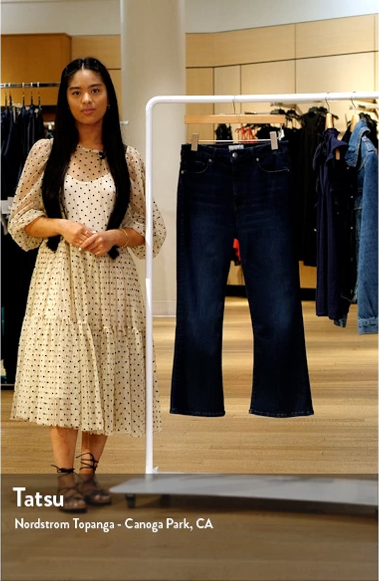 Le Crop Mini Bootcut Jeans, sales video thumbnail