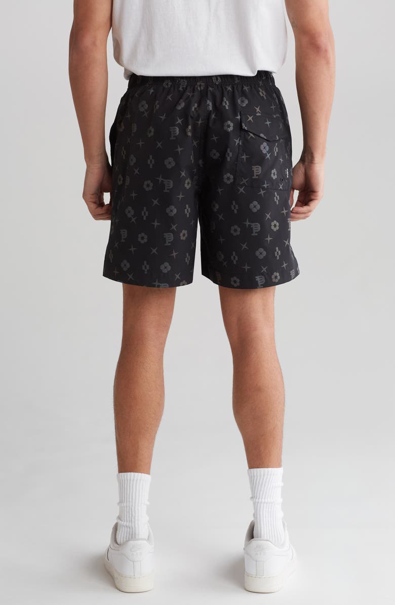 PURPLE BRAND All Round Print Pull-On Shorts, Alternate, color, 