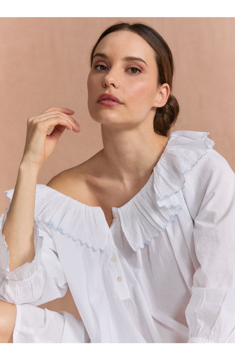 If Only If Pandora Nightdress, Alternate, color, Blue