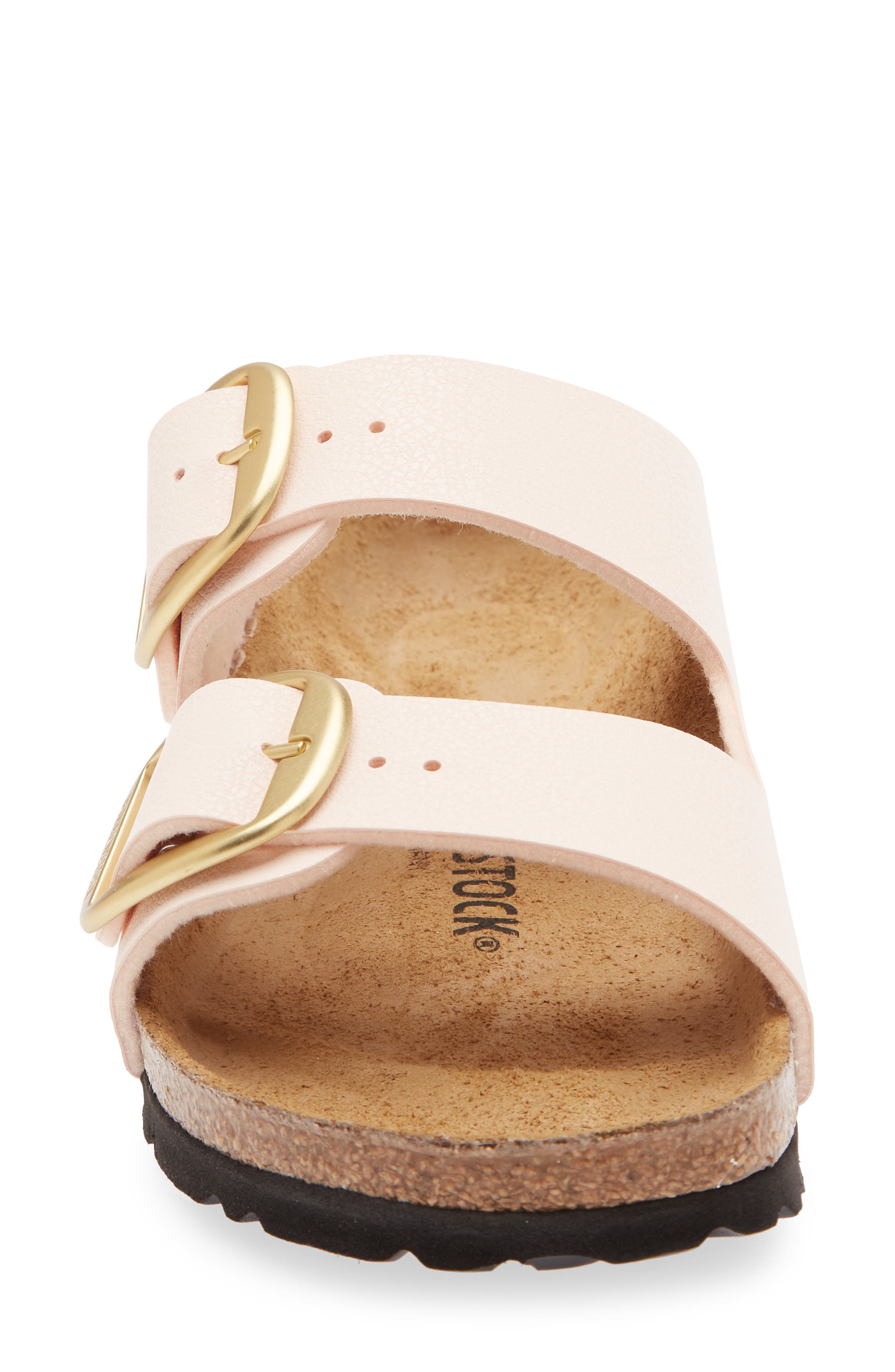 Arizona Big Buckle Slide Sandal, Alternate, color, LIGHT ROSE