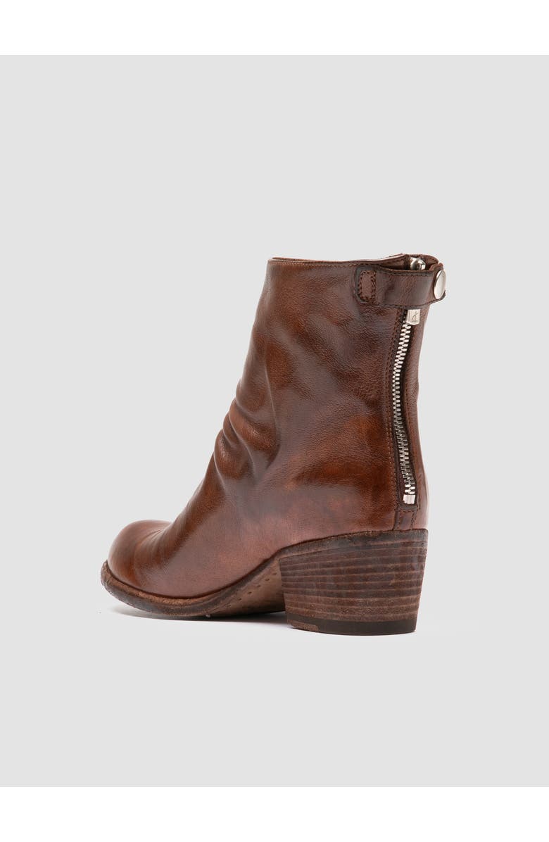 Officine Creative Wade 002 Leather Western Boots, Alternate, color, Light Brown