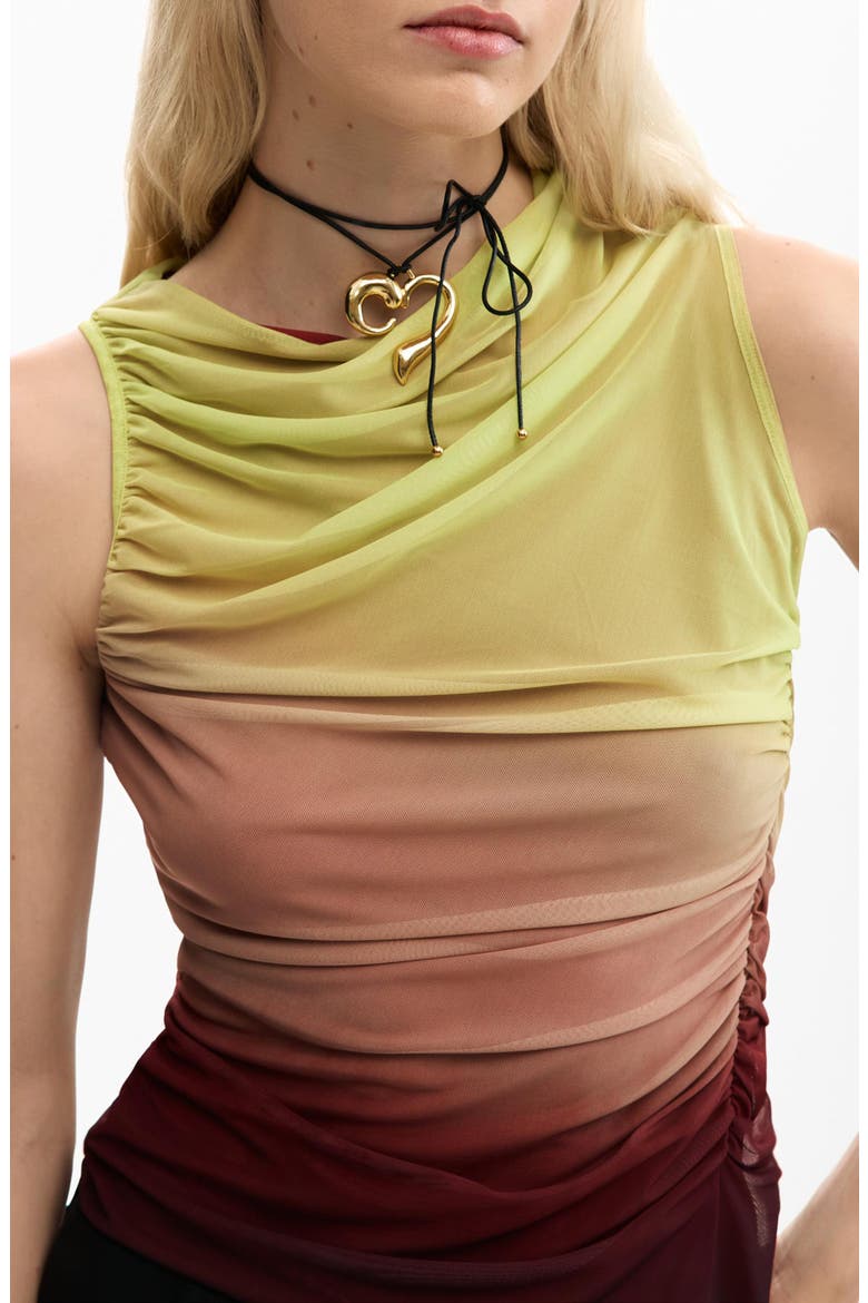 Ombré Sleeveless Top, Alternate, color, WATER GREEN
