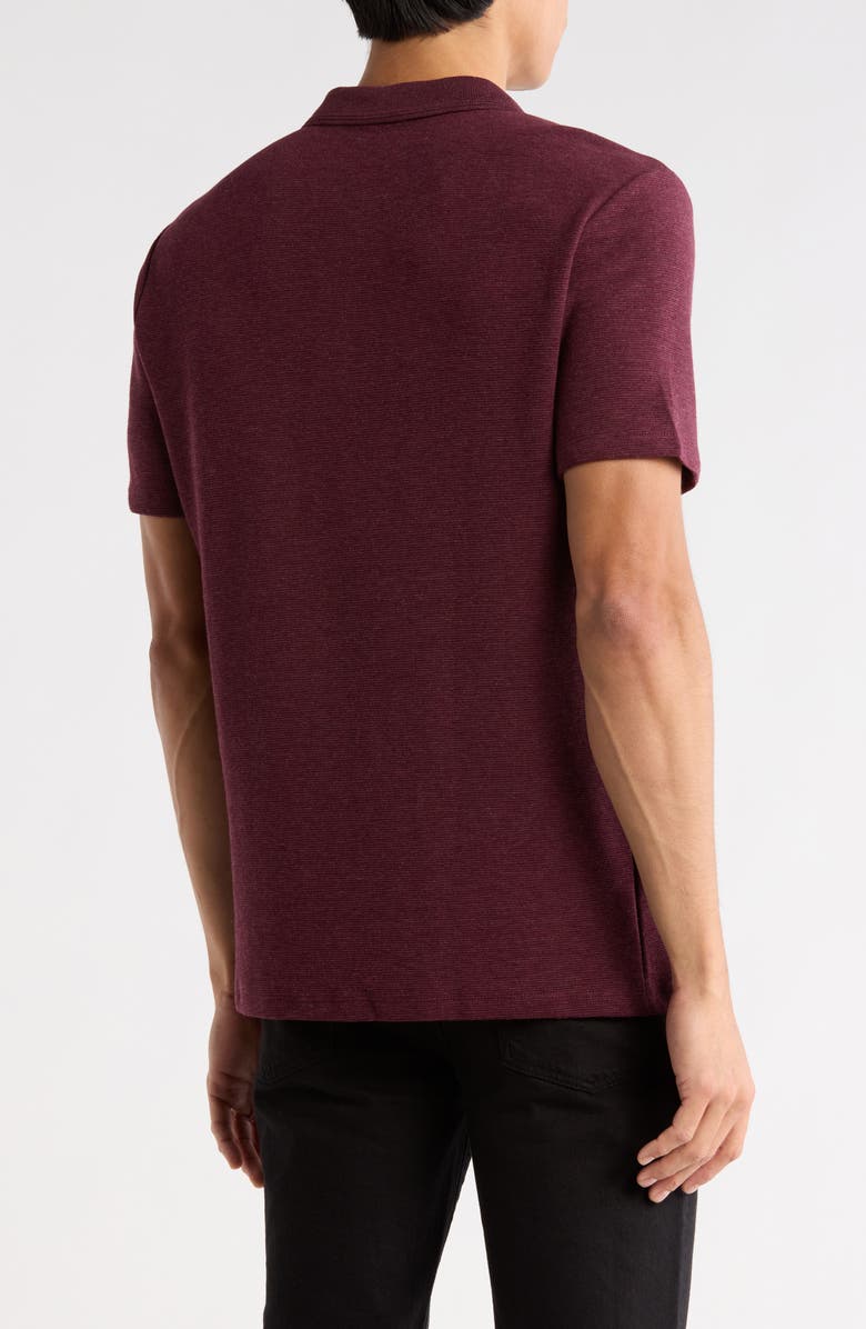 Robert Barakett Rick Knit Polo, Alternate, color, Deep Bordeaux