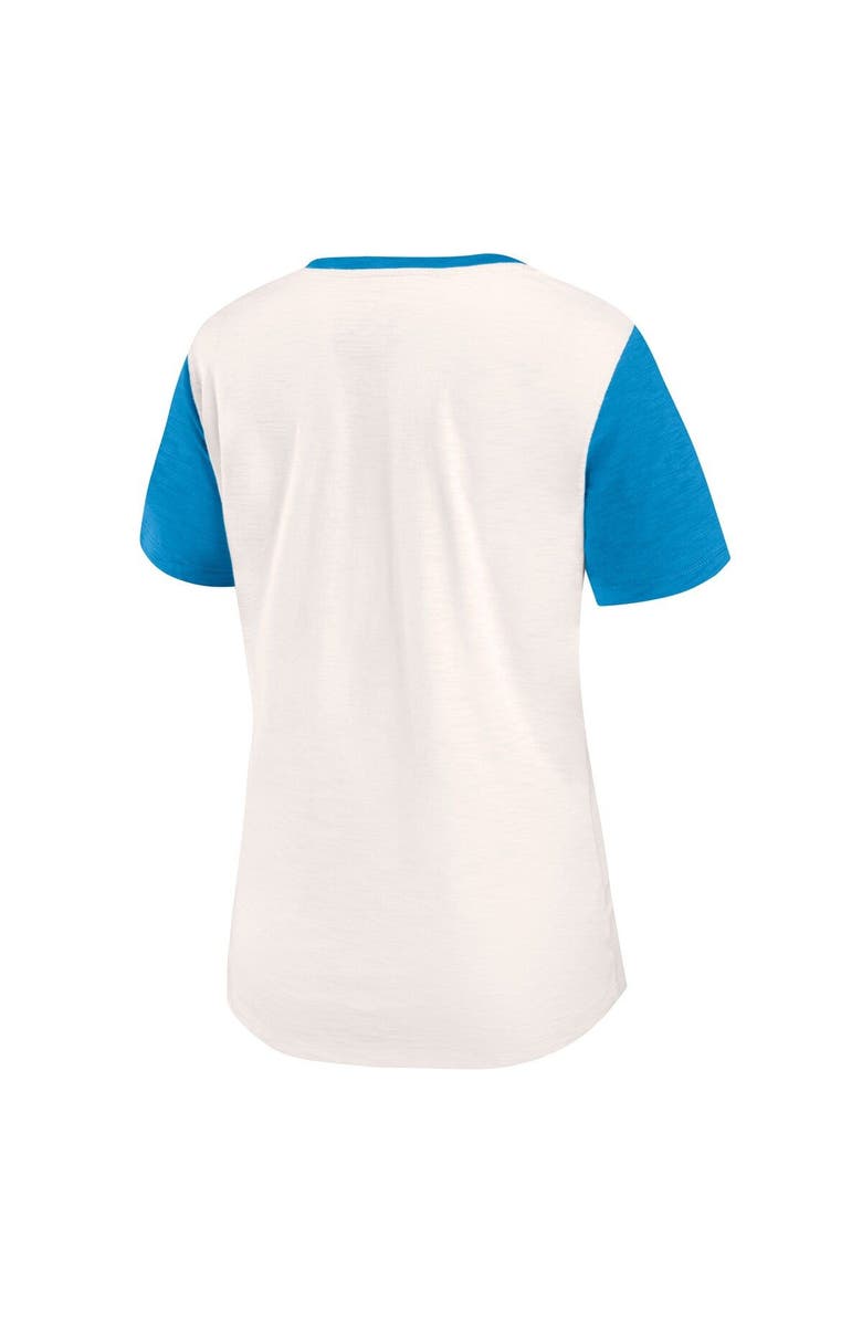 FANATICS Women's Fanatics Branded Cream Charlotte FC Volley T-Shirt, Alternate, color, 