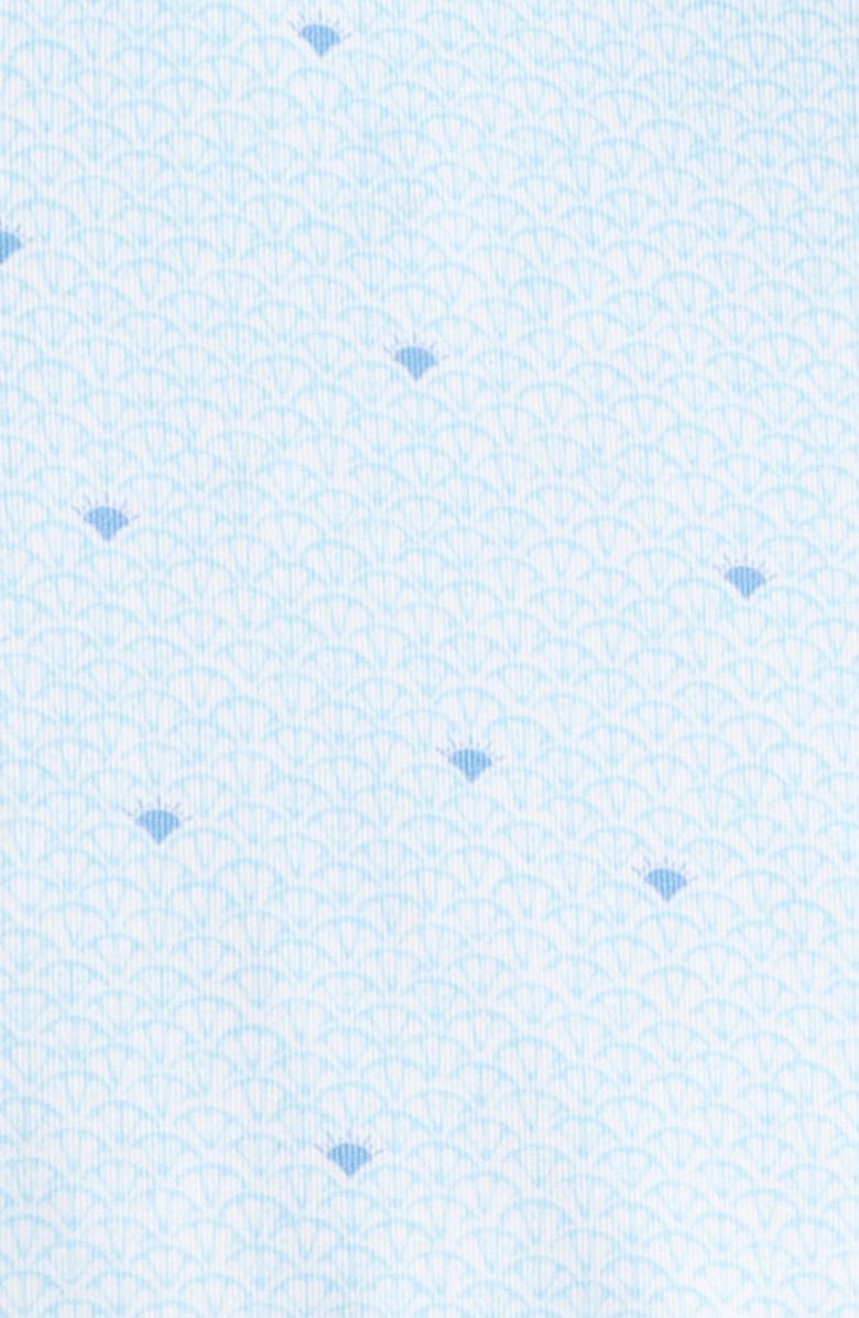 Peter Millar Tequila Sunrise Performance Jersey Polo, Alternate, color, Blue/White