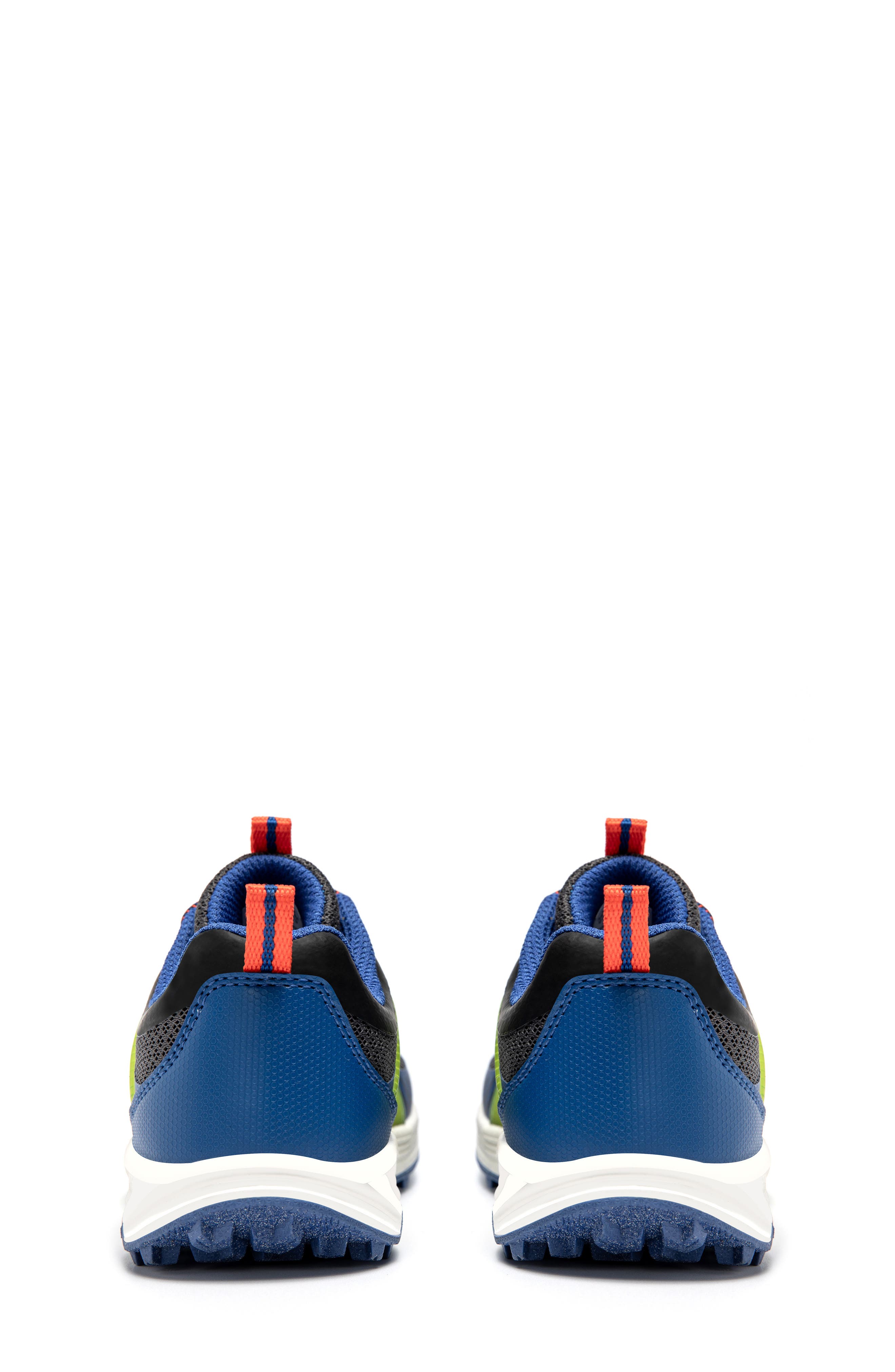 Merrell Kids
 Agility Peak Trail Running Shoe, Alternate, color, Grey/ Blue