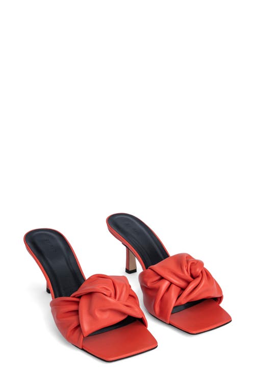 By Far Lana Open Toe Mule in Scarlet  product