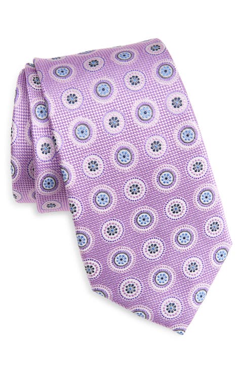 Medallion Silk Tie