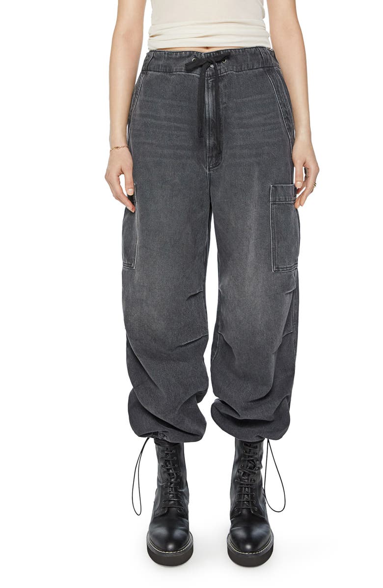 MOTHER The Munchie Ankle Cargo Pants, Main, color, I Take My Coffee Black