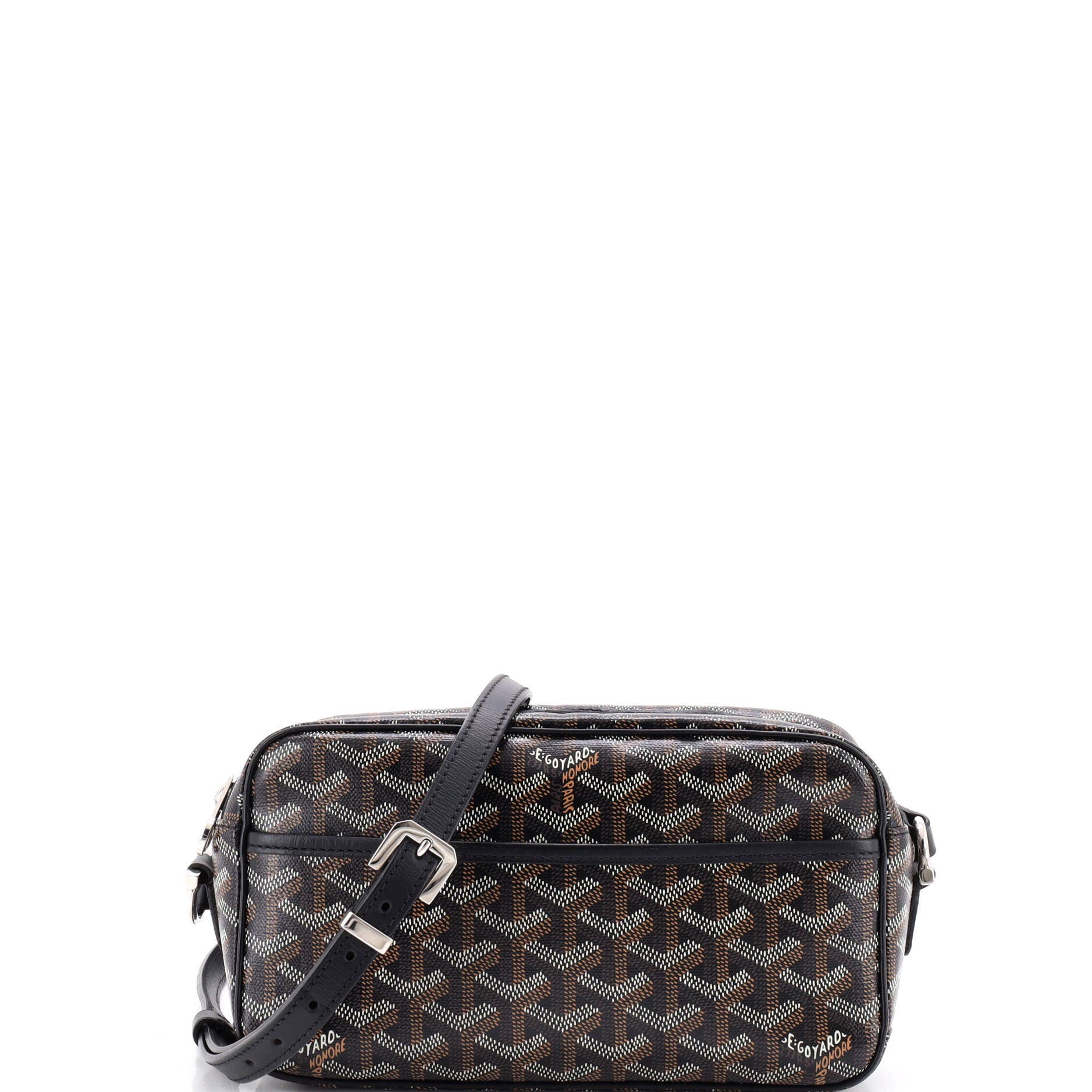 Cap Vert Bag Coated Canvas, Main, color, Black