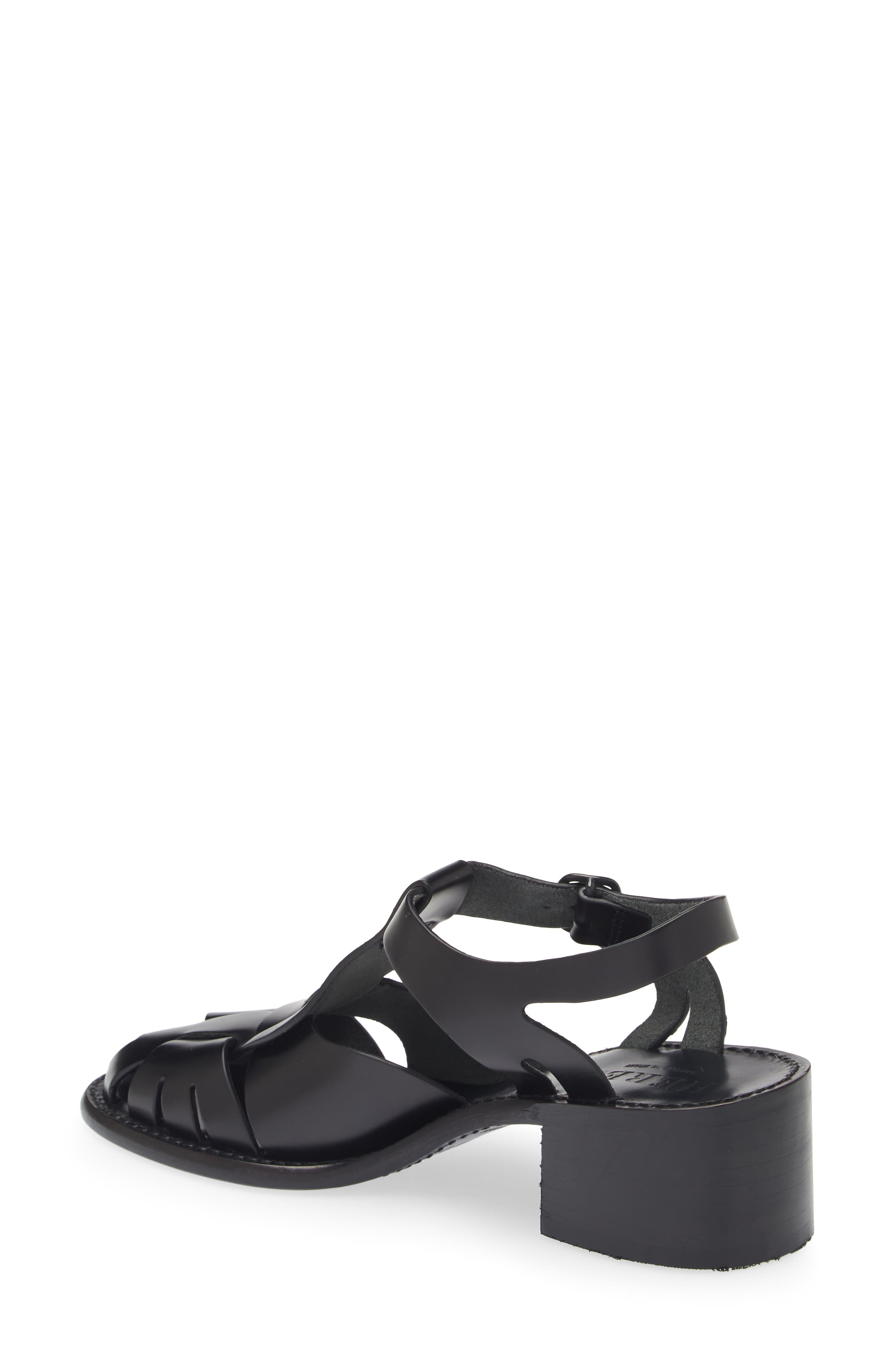 HEREU Pesca Block Heel Fisherman Sandal, Alternate, color, 