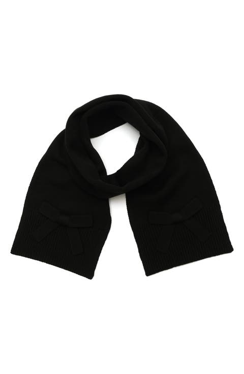 bow trim scarf