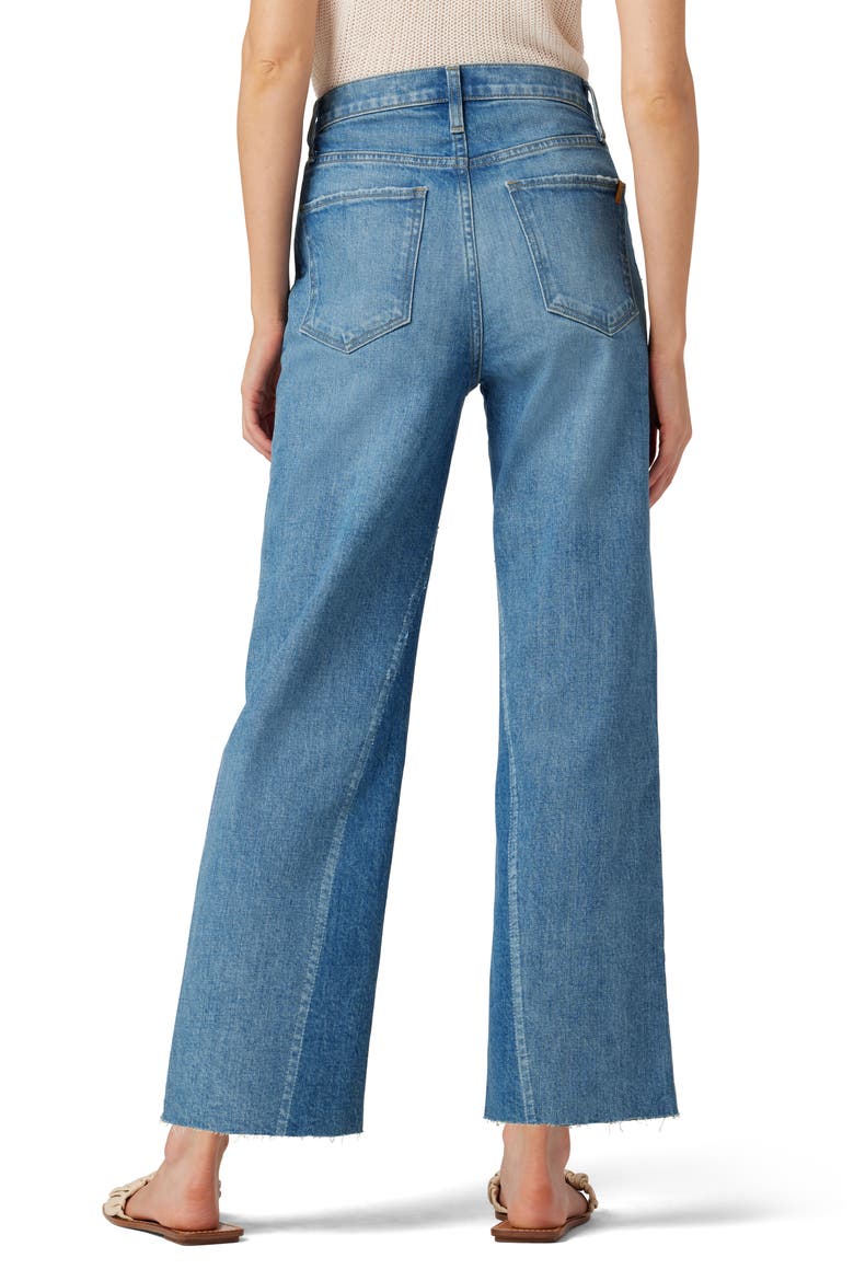 The Blake Rip & Repair High Waist Ankle Wide Leg Jeans, Alternate, color, ALL GOOD