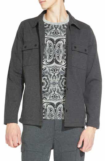 Snap Front Knit Jacket