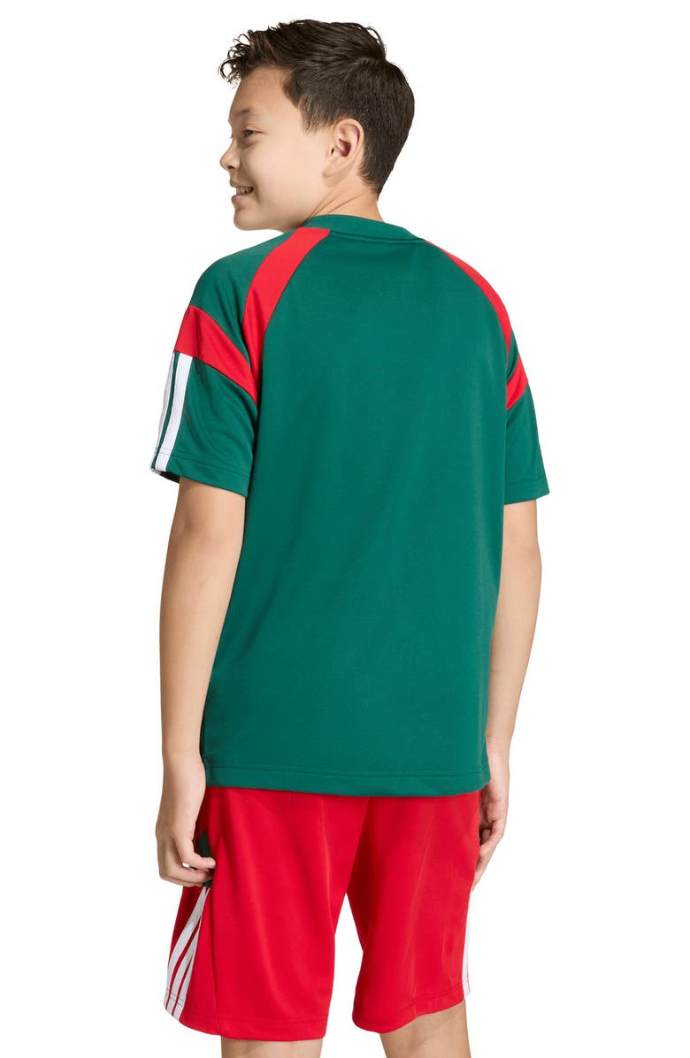 adidas House of Tiro T-Shirt, Alternate, color, Team Dark Green/ White/Scarlet