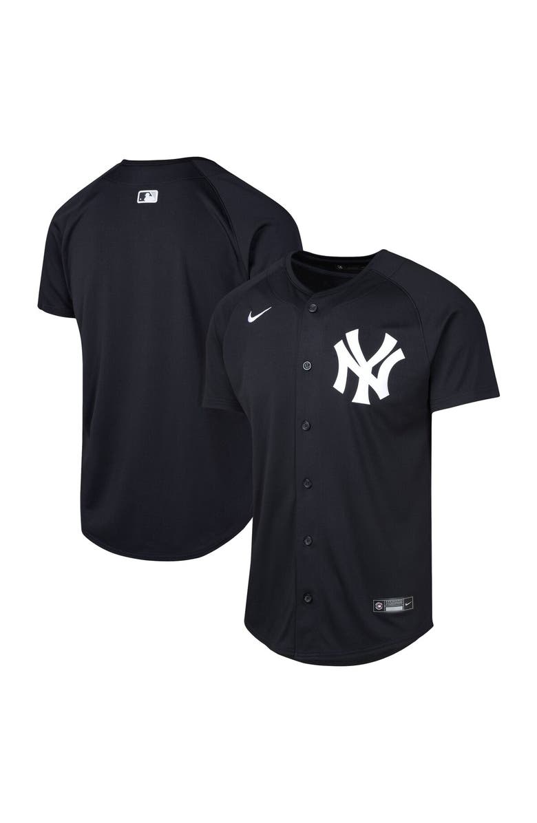 Nike Youth Nike Navy New York Yankees Alternate Limited Jersey, Main, color, Navy