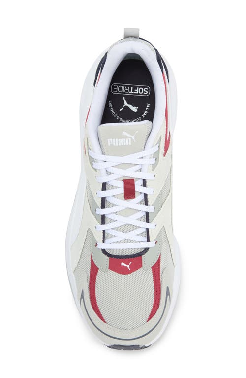 Puma Hypnotic Sneaker In Feather Gray- White