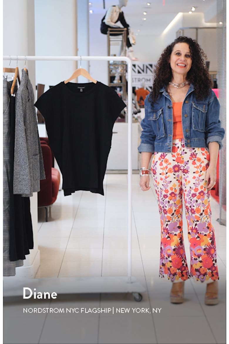 Ribbed Dolman Sleeve Top video