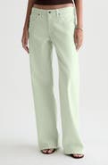 AG Adria Low Rise Wide Leg Jeans
