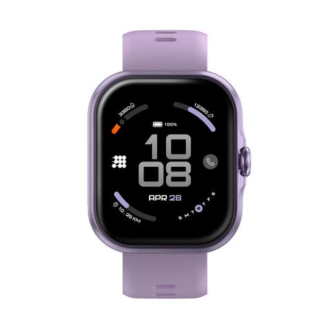 VIVA Lite Smartwatch with Built-in GPS, 1.85 inches AMOLED Display