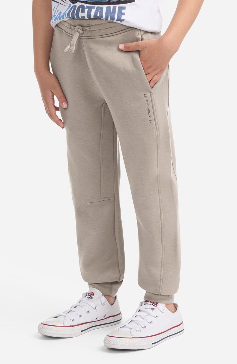 abercrombie kids Kids' Neoknit Slim Joggers, Alternate, color, Desert Taupe