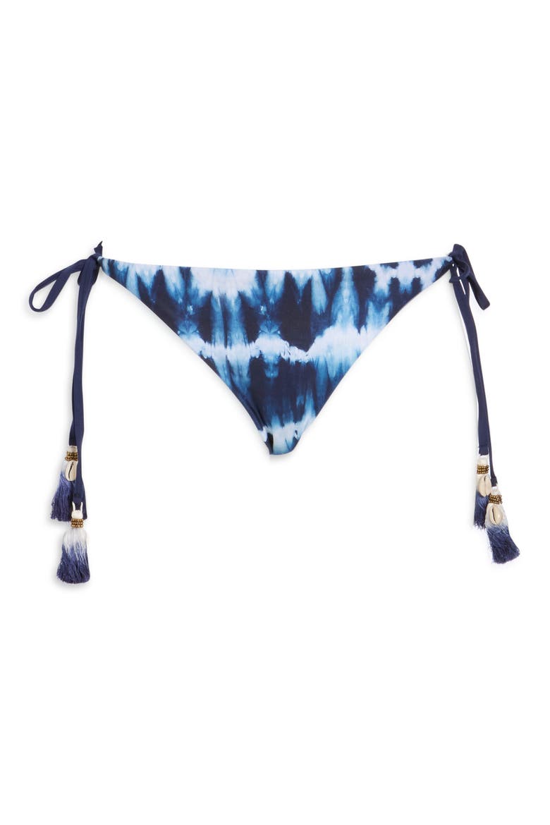 Reversible Tie Side Bikini Bottoms, Alternate, color, BLUEDEPTHS