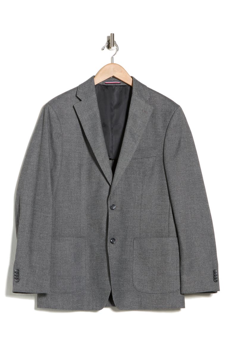 Notch Lapel Sport Coat, Alternate, color, LIGHT GREY