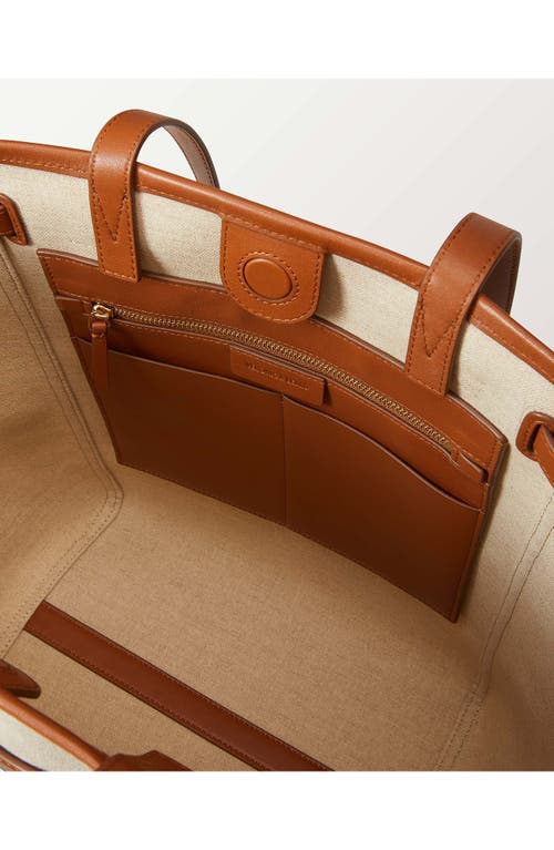 Shop Veronica Beard Dash Tote In Natural Hazel