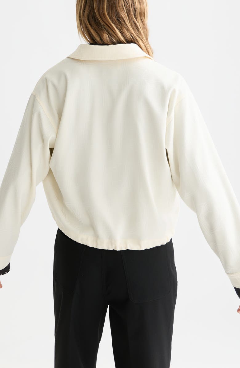 Scotch
Soda Drawstring Waist Utility Shirt, Alternate, color, Eggnog