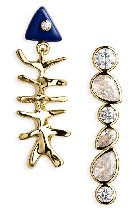 Pescado Mismatched Drop Earrings
