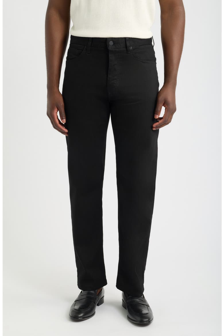 Ogden Five Pocket Stretch Pants, Main, color, BLACK