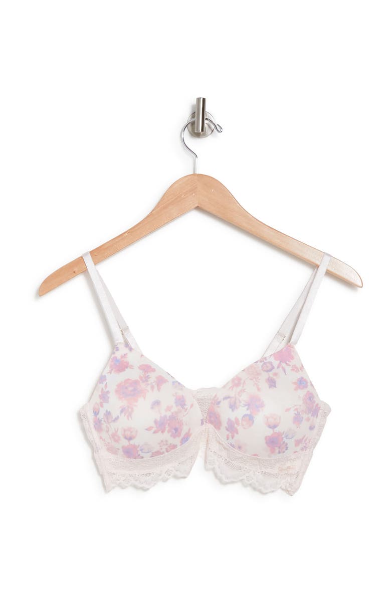 Jessica Simpson Brush Micro Galloon Lace Wire-Free Bra, Alternate, color,