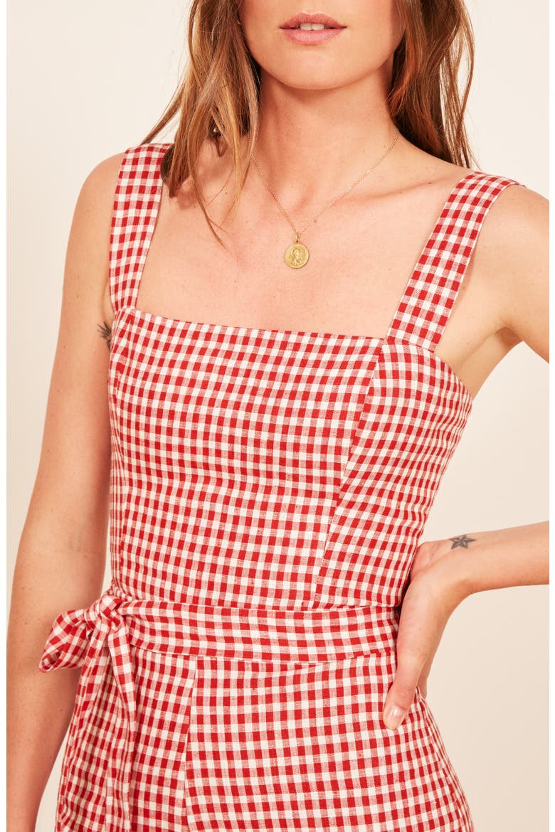 Birch Jumpsuit, Alternate, color, MAY CHECK