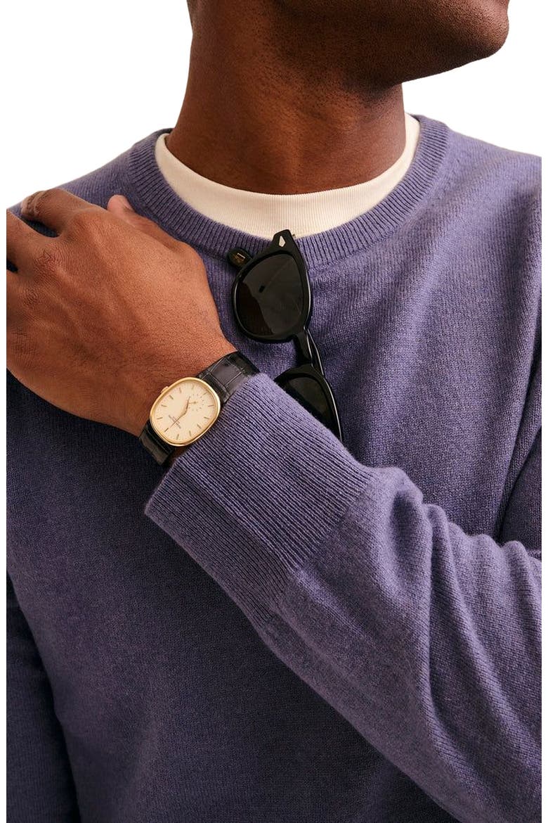 The Original Cashmere Sweater, Alternate, color, Slate Blue