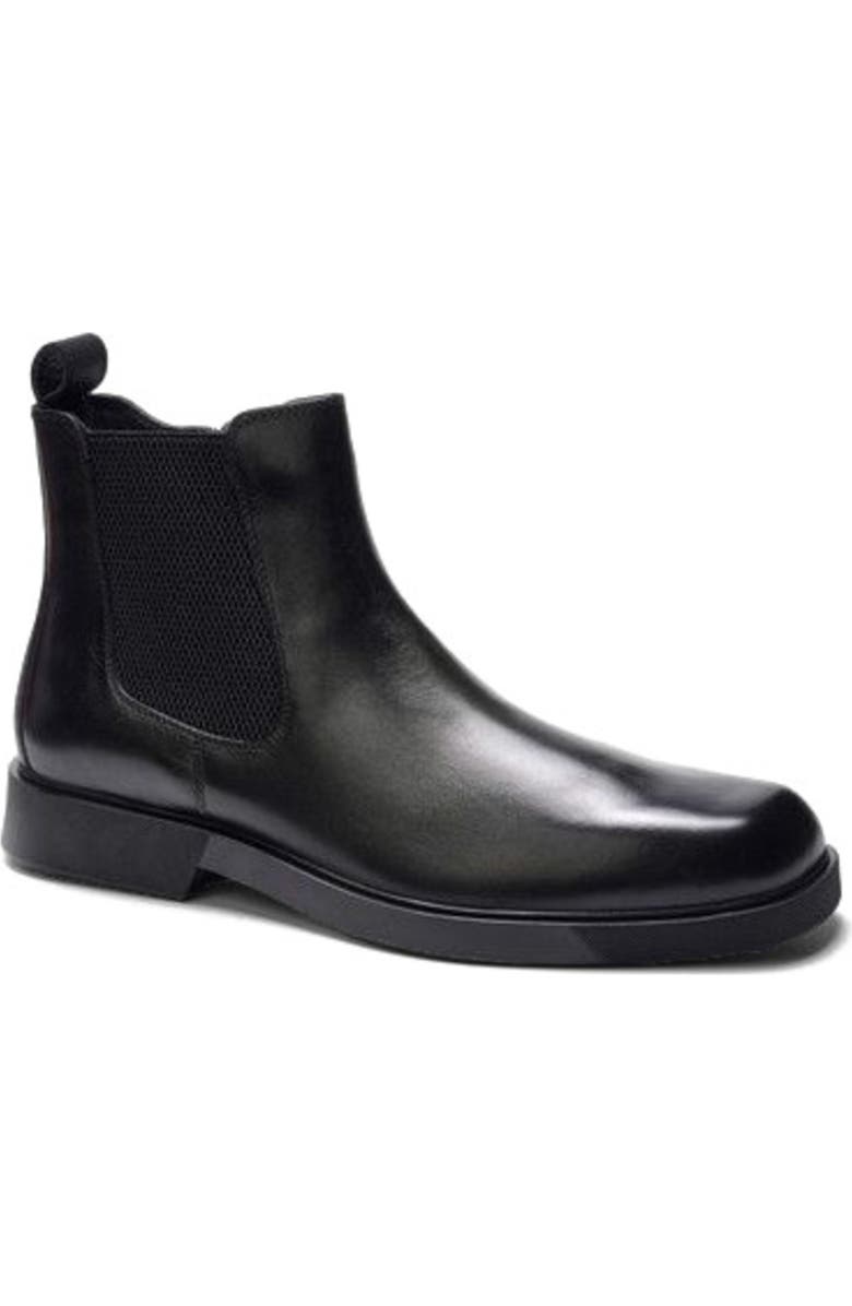 A. Veer Lenox Chelsea Boot, Alternate, color, Black Leather