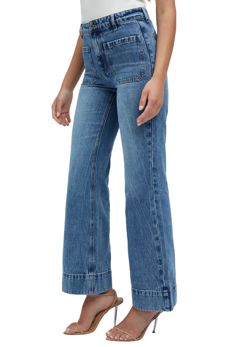 Lincoln Flare Jeans, Alternate, color, VINTAGE