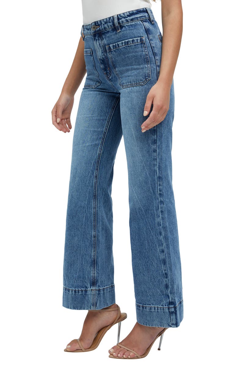 Bardot Lincoln Flare Jeans, Alternate, color,