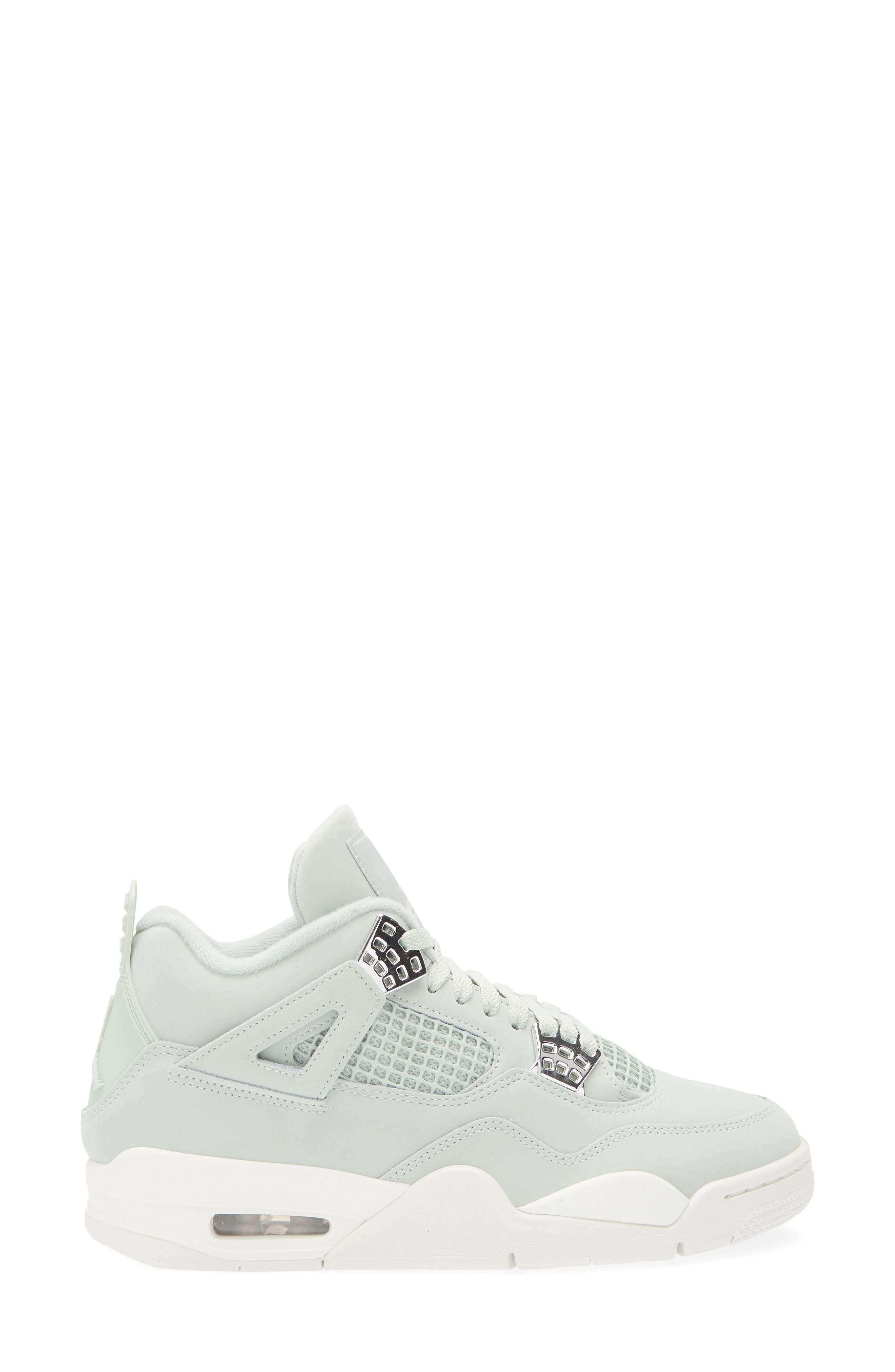Air Jordan 4 Retro Basketball Sneaker, Alternate, color, 003 SEAFOM/SAIL