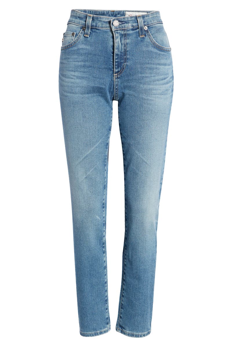 AG Prima Low Rise Ankle Cigarette Jeans, Alternate, color, 15 Years Seascape