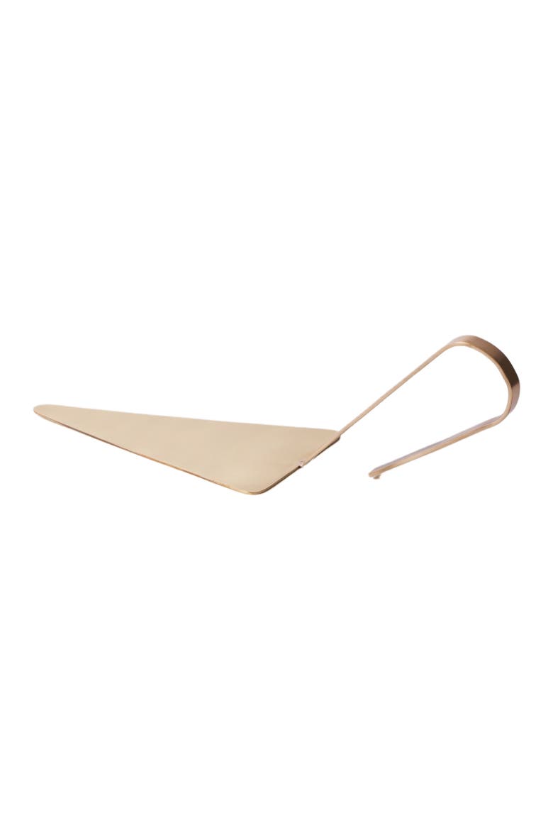 Loop Cake Server, Alternate, color, Bronze