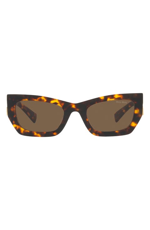 53mm Rectangular Sunglasses
