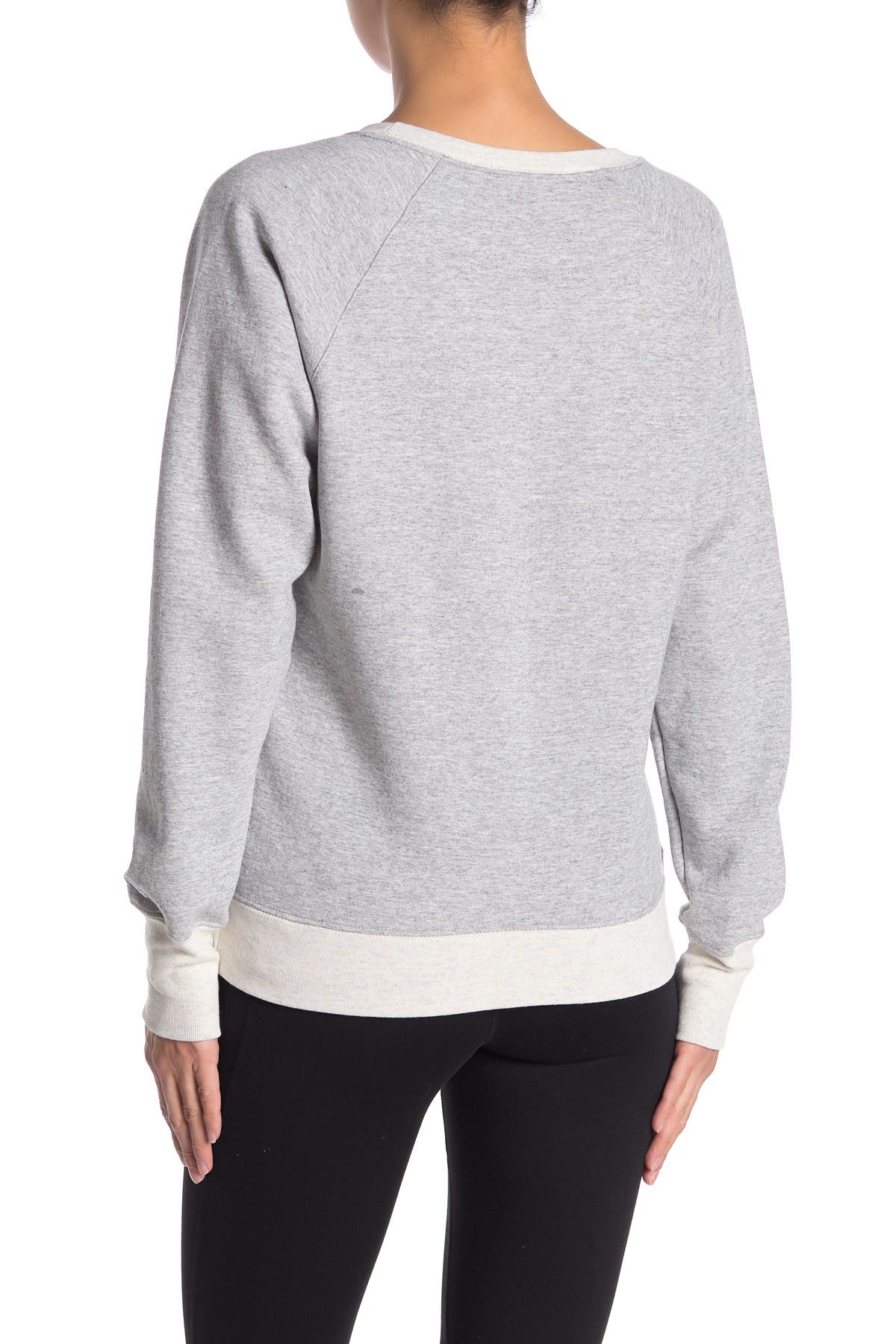 Champion Powerblend Boyfriend Logo Pullover (Women) | Nordstromrack