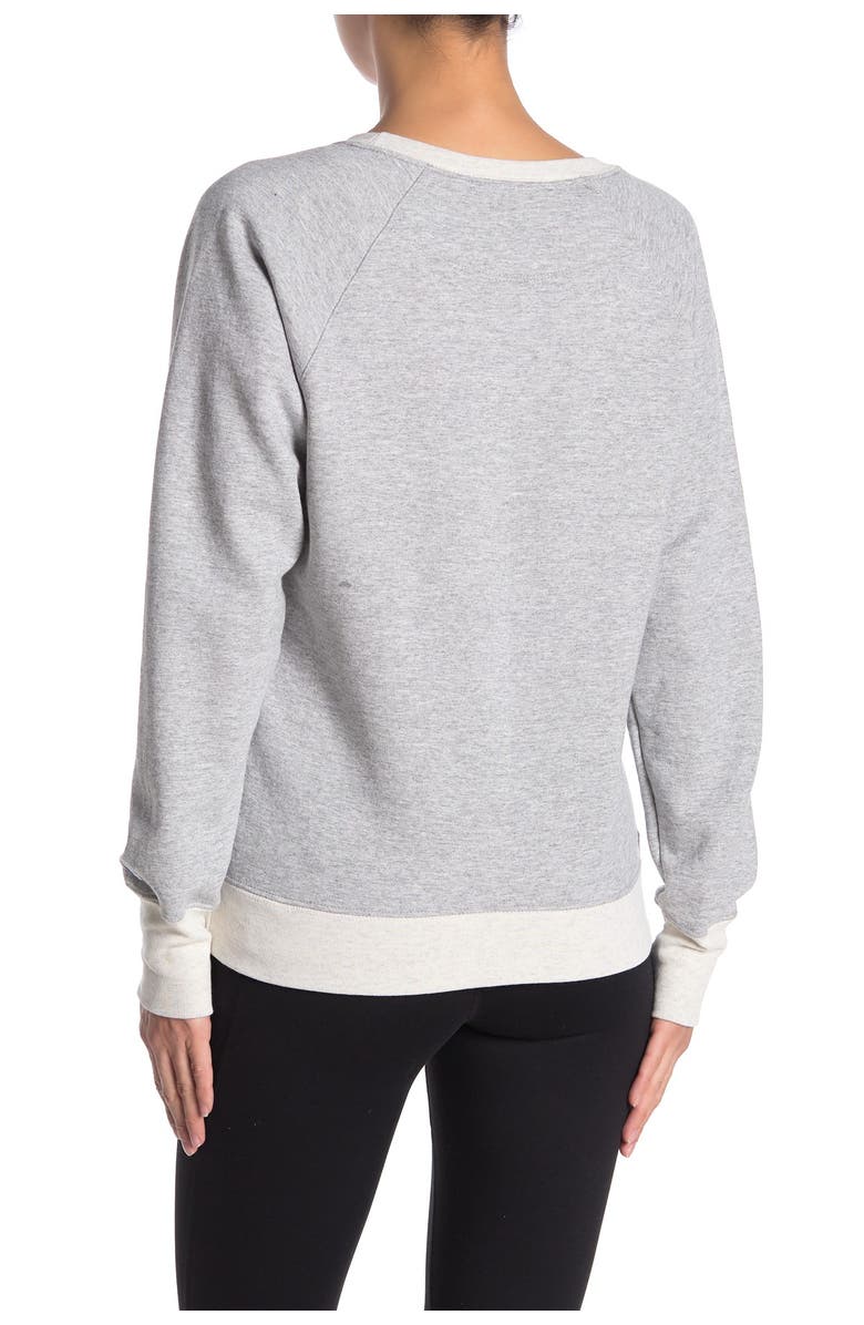 Champion Powerblend Boyfriend Logo Pullover, Alternate, color,