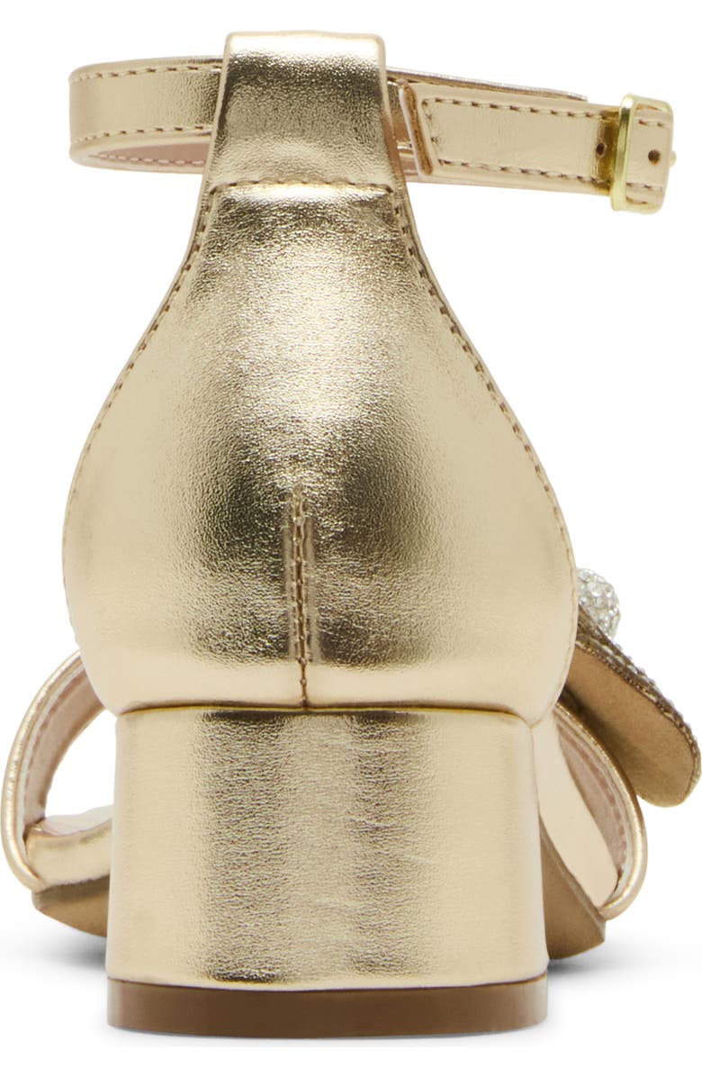 Steve Madden Kids' Jkindra Ankle Strap Sandal, Alternate, color, Gold